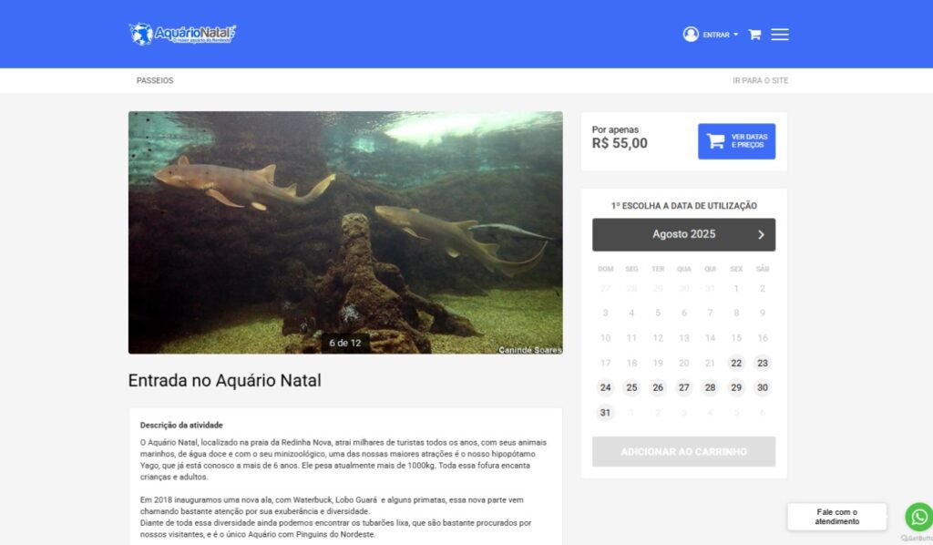 loja aquario natal