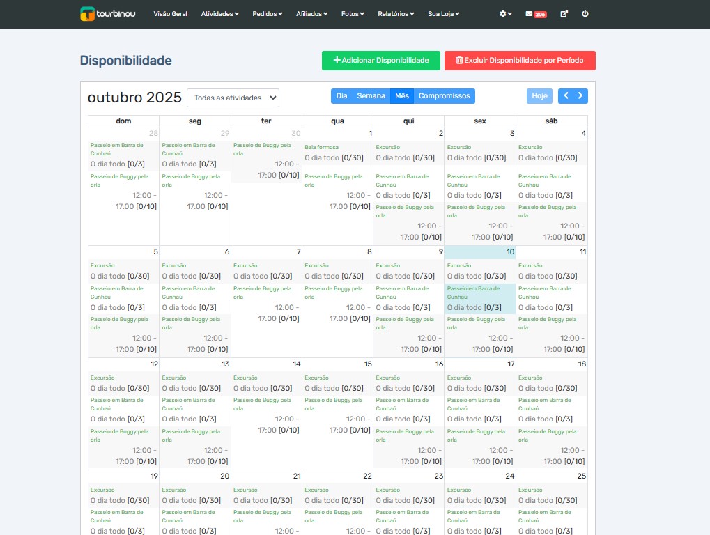 calendario inteligente
