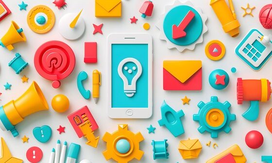 ferramentas de marketing turismo ícones do mkt